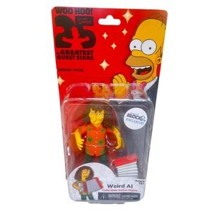 NECA The Simpsons 25th Anniversary Weird Al Yankovic Action Figure Nerd Block